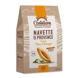 Biscuits navette à la fleur d'oranger (300g)