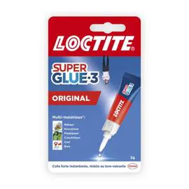 Colle liquide Super Glue 3g (l'unité)