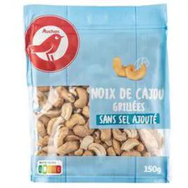 Noix de cajou grillées sans sel ajouté (150g)