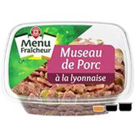 MARQUE REPÈRE, MENU FRAÎCHEUR Museau de porc A la lyonnaise 300g