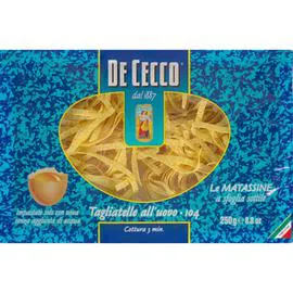 DE CECCO De Ceco Tagliatelle œuf 250g
