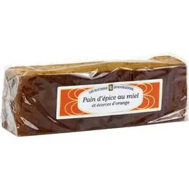 Pain d'épices miel écorces d'orange (300g)