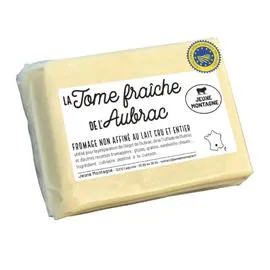 Tome fraîche de l'Aubrac au lait cru entier (500g)