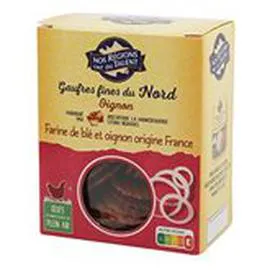 NOS RÉGIONS ONT DU TALENT Gaufre 5 baies/oignons 90g