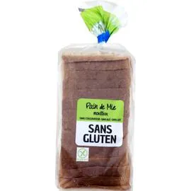 Pain de mie tranché sans gluten (350g)