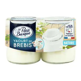 Yaourt de brebis nature (2x125g)