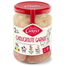 Plat cuisiné choucroute garnie (790g)