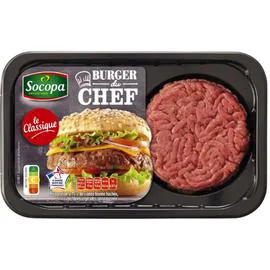 Steaks hachés burger 15% MG (2x125g)
