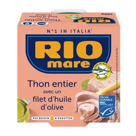 Thon entier huile d'olive (120g)