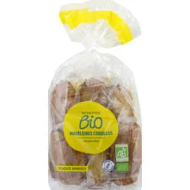 MONOPRIX BIO Madeleines coquilles aux oeufs entiers bio 250g