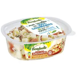 BONDUELLE Salade Façon Savoyarde Pommes De Terre Bacon Et Gruyère Igp De France 280g