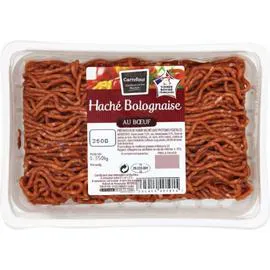 Viande hachée au boeuf bolognaise (350g)