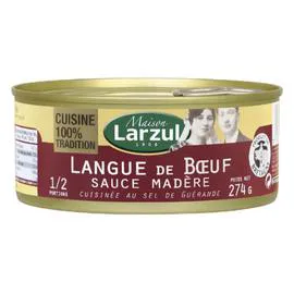 Langue de boeuf sauce Madère (274g)
