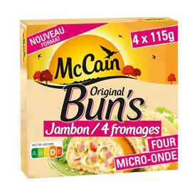 Original Bun's jambon 4 fromages oignons (460g)