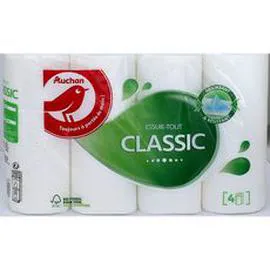 Essuie-tout classic blanc (x4)