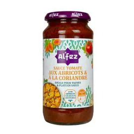 AL'FEZ Sauce tomate aux abricots et coriandre 450g