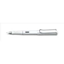 Stylo Plume Safary Blanc 23Cm (l'unité)