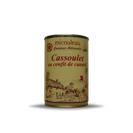 MICOULEAU Cassoulet Confit Canard 420g