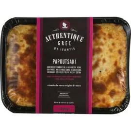 Plat cuisiné Papoutsaki (300g)