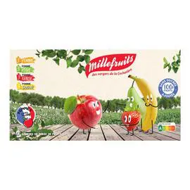 Purée de fruits assortiment sans sucres ajoutés (1,08kg)