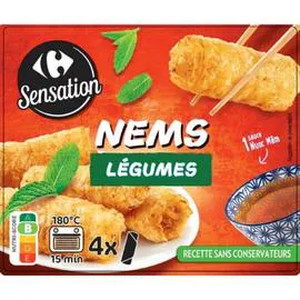 Nems légumes (280g)