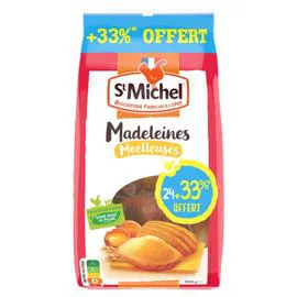 Madeleines moelleuses (800g)