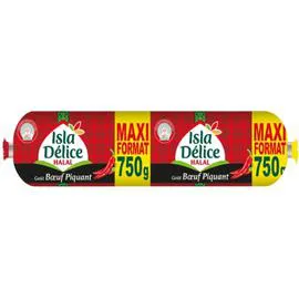 Saucisson halal goût boeuf piquant (750g)