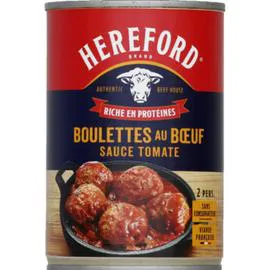 Hereford Boulette de bœuf sauce tomate (400g)