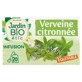 LÉA NATURE, JARDIN BIO ÉTIC Infusion verveine citronnée Bio 28g