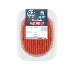 Steak haché pur boeuf 5% MG (125g)