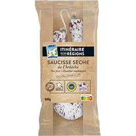 ITINÉRAIRE DE NOS RÉGIONS Saucisse sèche de l'Ardèche IGP 300g