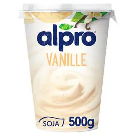 ALPRO Dessert végétal vanille base de soja 500g