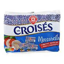 MARQUE REPÈRE, LES CROISÉS Mozzarella 3x125g