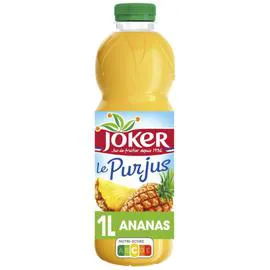 JOKER Jus d'ananas sans sucres ajoutés 1l