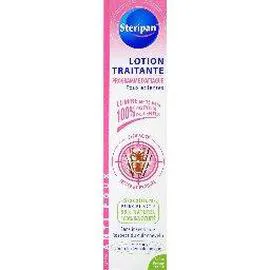 STERIPAN Anti Poux Lotion traitante poux et lentes, programme d'attaque, sans insecticide, parfum pomme verte 100ml