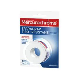 Sparadrap Tissu Résistant Tissé Blanc Micro-Aéré (l'unité)