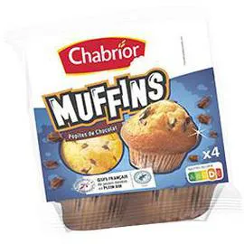 Muffins pépites de chocolat (300g)