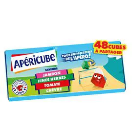 Fromage fondu le goût de la fête 48 cubes (250g)