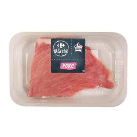 Viande de porc : grillade de porc (190g)