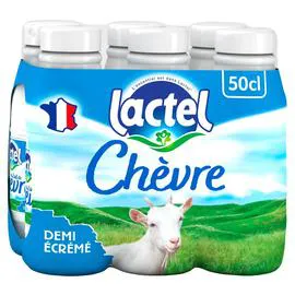 Lait de chèvre demi écrémé (6x50cl)