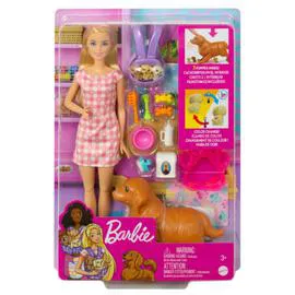 MATTEL Barbie Coffret naissance des chiots l'unité