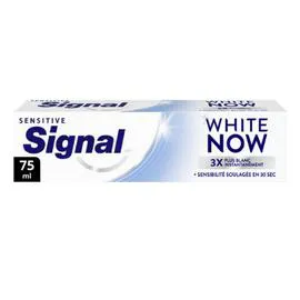 Dentifrice White Now Blancheur Sensitive (75ml)