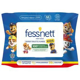 FESS'NET Papier toilette humide kids - X50 x50