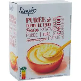Purée de pomme de terre (4x125g)
