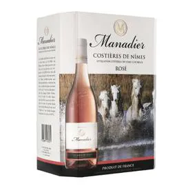 Vin Rosé Vallée du Rhône Costieres de Nimes (5l)