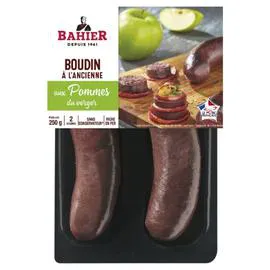 Boudin noir pommes à l'ancienne (2x125g)
