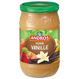 ANDROS Compotes Pomme vanille 750g