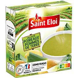 SAINT ELOI Velouté poireaux pomme de terre 2x30cl