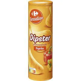 CARREFOUR SENSATION Biscuits apéritif Tuiles paprika 175g