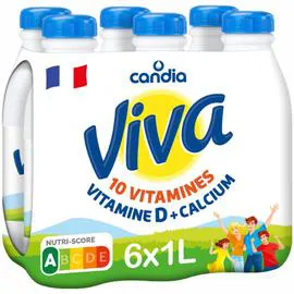Lait Calcium Et Vitamine D (6x1l)